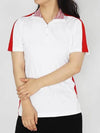 Women's Pip Polo Short Sleeve T-Shirt White - J.LINDEBERG - BALAAN 2