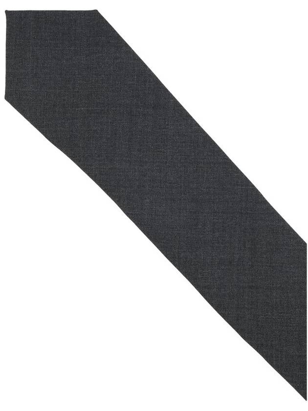 Men's Plain Wool Tie Gray - BRUNELLO CUCINELLI - BALAAN 4