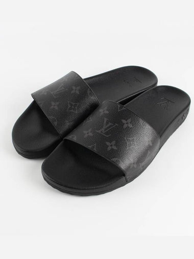 Eclipse slippers black 9 280 - LOUIS VUITTON - BALAAN 1