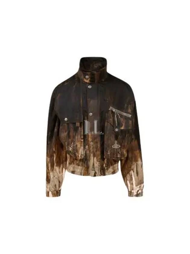 Memphis Bomber Jacket Brown - VIVIENNE WESTWOOD - BALAAN 2