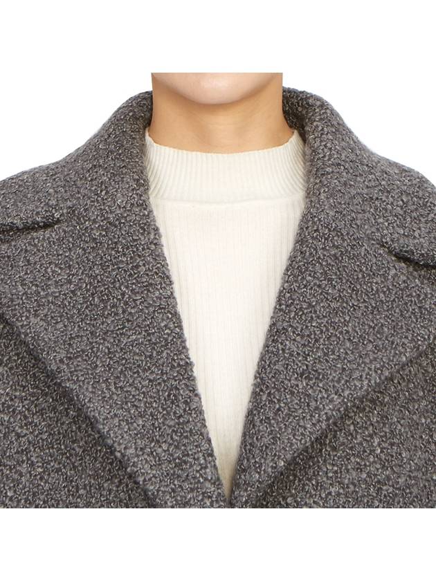 Puff Sleeve Single Coat Grey - PATOU - BALAAN 10