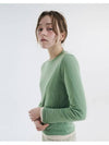 Round long sleeve tee green 0098 - VOYONN - BALAAN 5