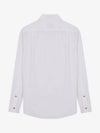 Men's Embroidered ORB Logo Long Sleeve Shirt White - VIVIENNE WESTWOOD - BALAAN 3