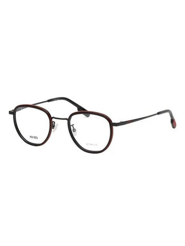 Eyewear Beta Titanium Metal Glasses Black - KENZO - BALAAN 1