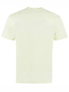 Logo Patch Cotton Short Sleeve T-Shirt Light Green - STONE ISLAND - BALAAN 3