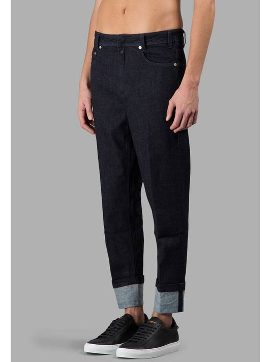 Neil Barrett Straight leg turn up cropped jeans - NEIL BARRETT - BALAAN 2