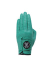 Circle GS Logo Leather Golf Gloves Green - G/FORE - BALAAN 2