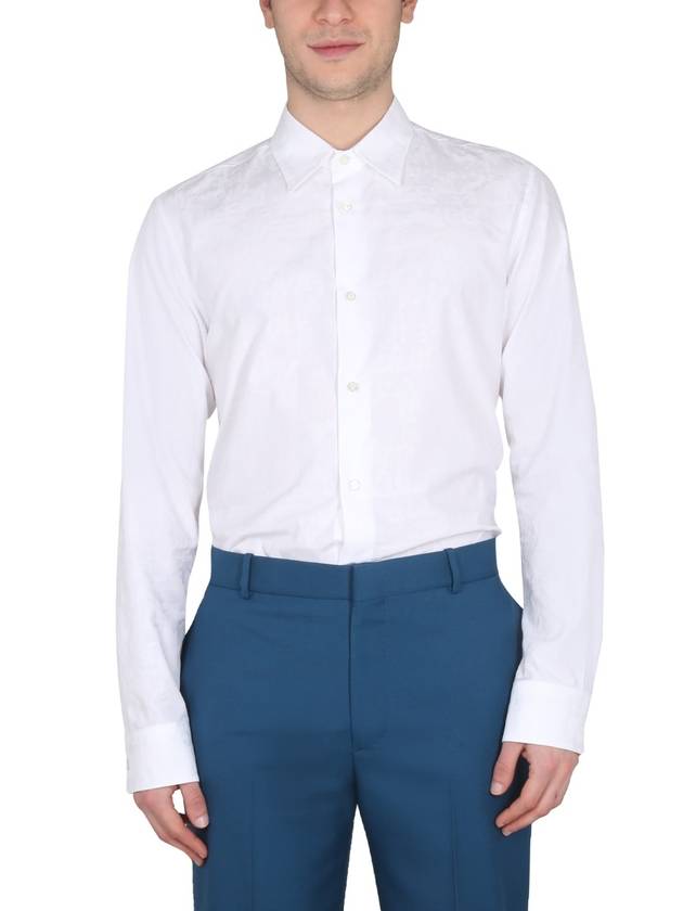 Long Sleeve Shirt 727083QUN769090 White - ALEXANDER MCQUEEN - BALAAN 2