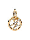 Virgo Zodiac Dangle Bracelet Charm Gold - PANDORA - BALAAN 1