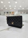 Trendy CC WOC black gold chain cross bag A80982 - CHANEL - BALAAN 3