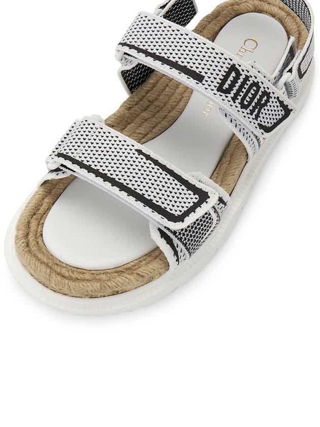 Act Technical Mesh Rubber Sandal White - DIOR - BALAAN 8