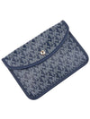 Eliza All-Over Logo Printed Large Shoulder Bag Navy - MICHAEL KORS - BALAAN 11