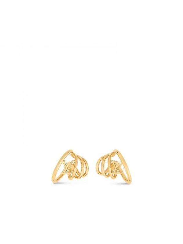 LV Stellar Earrings Gold - LOUIS VUITTON - BALAAN 1