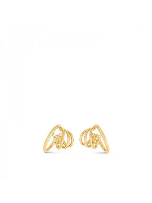 LV Stellar Earrings Gold - LOUIS VUITTON - BALAAN 1