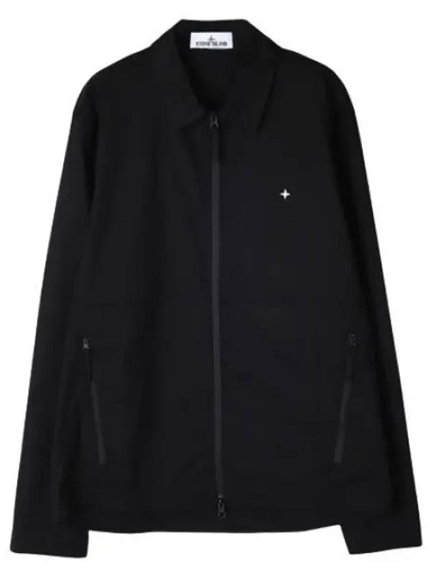 Snellina embroidered shirt jacket men - STONE ISLAND - BALAAN 1