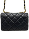 Women s AS3240 Lambskin Strass Gold Metal Shoulder Bag Built in Chip - CHANEL - BALAAN 4