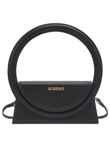 Jacquemus Le Sac Ronde Tote Bag Black - JACQUEMUS - BALAAN 1