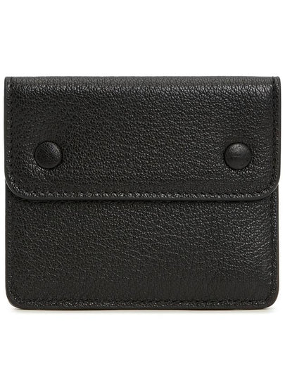 Stitch Flap Card Wallet Black - MAISON MARGIELA - BALAAN 2