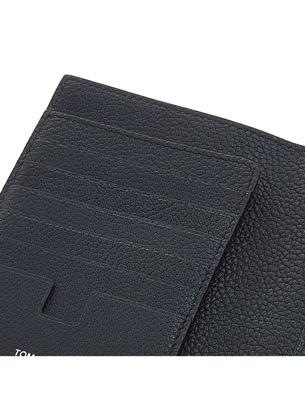 Men's T Line Leather Card Wallet Midnight Blue - TOM FORD - BALAAN 11