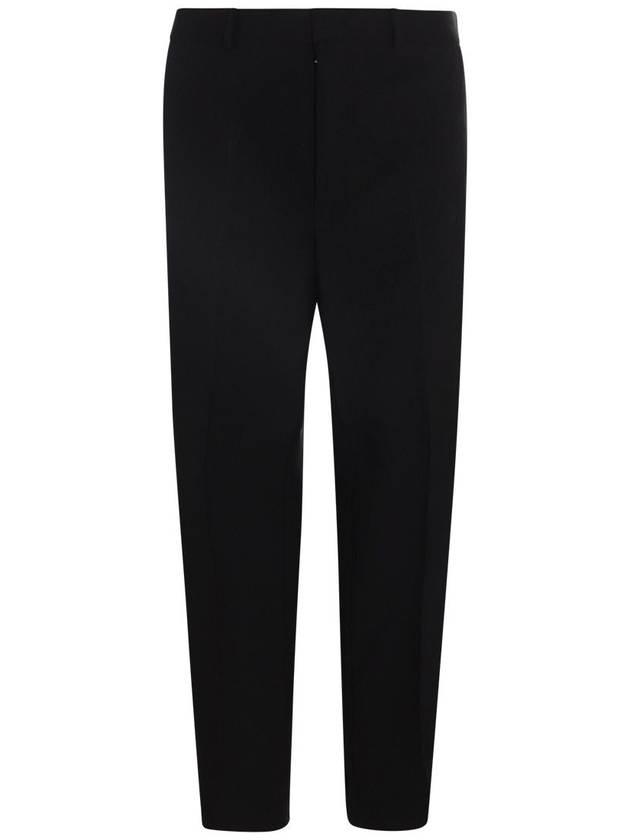 Jil Sander Black Wool Pants - JIL SANDER - BALAAN 1