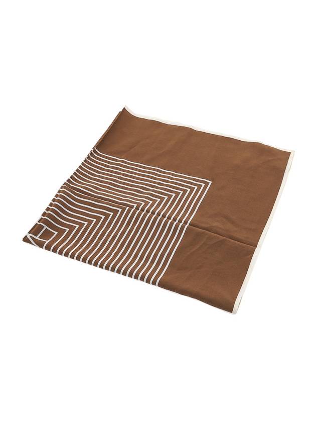 Signature Monogram Scarf Brown - TOTEME - BALAAN 10