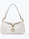 Snap Hook Leather Shoulder Bag White - MIU MIU - BALAAN 2