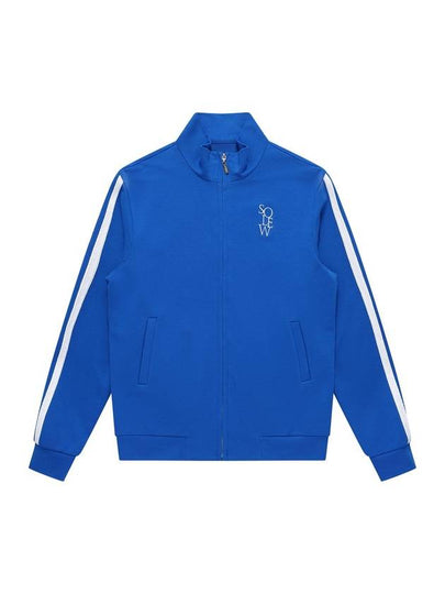 Logo Point Track Zip-up Jacket Royal Blue - SOLEW - BALAAN 2