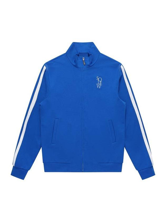 Men's Logo Point Track Zip-up Royal Blue SW23PTS02RB - SOLEW - BALAAN 1