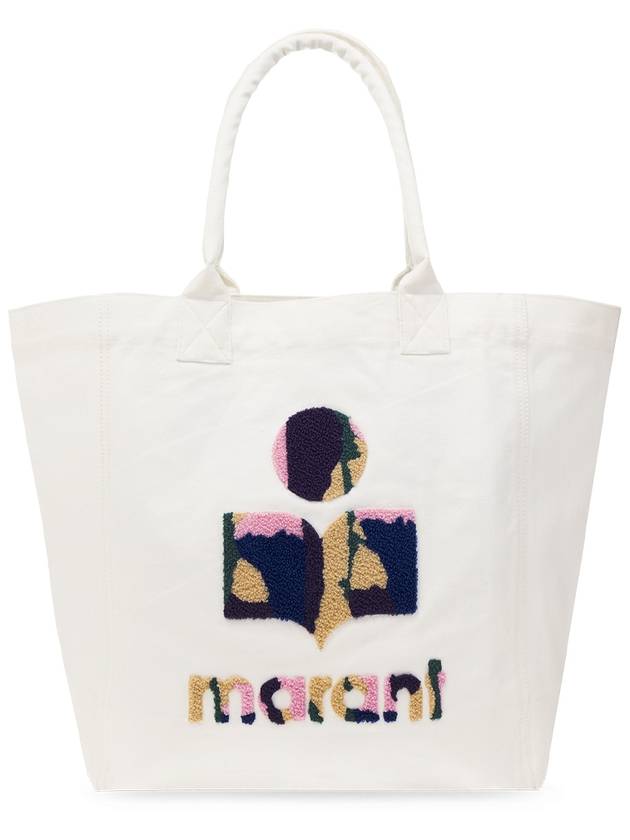 Yenky Logo Tote Bag Ecru - ISABEL MARANT - BALAAN 2