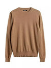 Keane Merino Crew Neck Sweater FMKW11604 C108 Men s - J.LINDEBERG - BALAAN 1