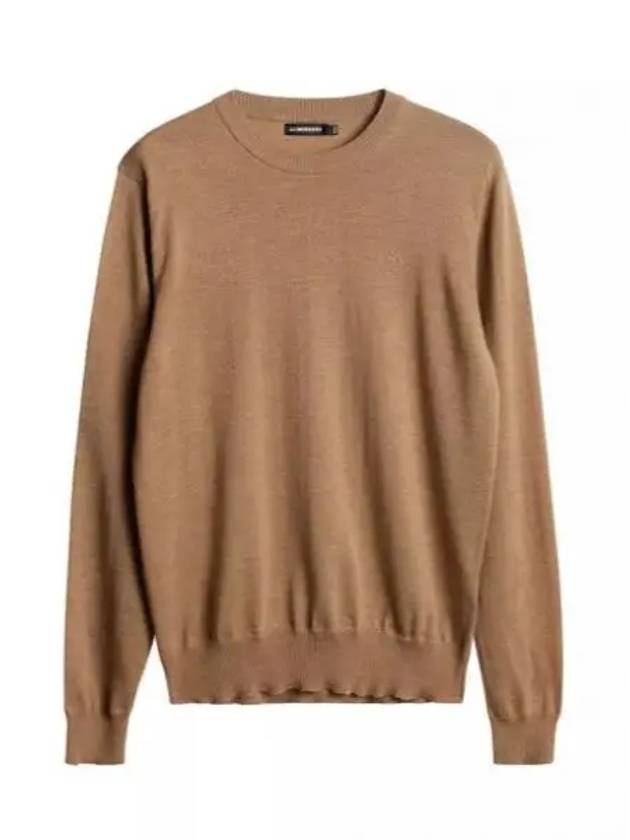 Keane Merino Crew Neck Sweater FMKW11604 C108 Men s - J.LINDEBERG - BALAAN 1