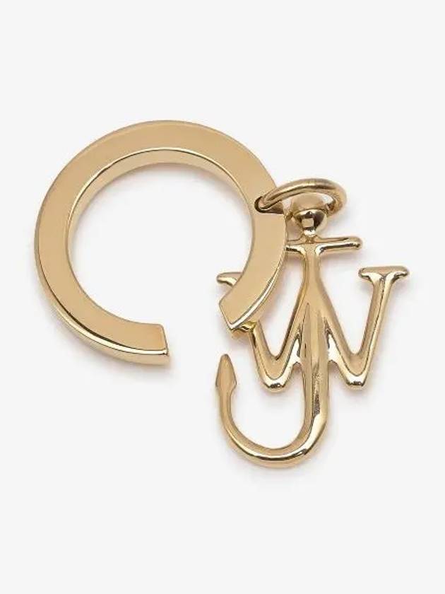 Logo Plaque Single Earring Gold - JW ANDERSON - BALAAN 2