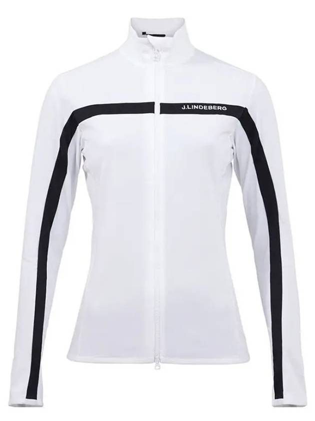 Janice Full Zip-up Jacket White - J.LINDEBERG - BALAAN 2