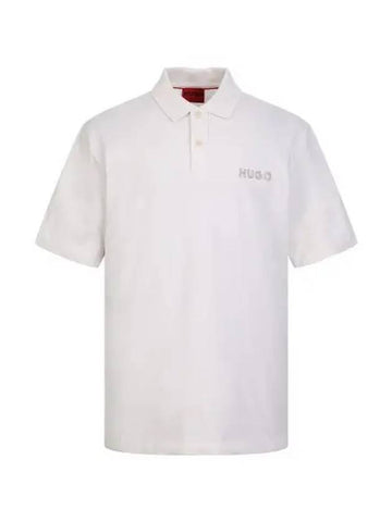 HUGO logo embroidered short sleeved polo shirt 50509960 121 - HUGO BOSS - BALAAN 1