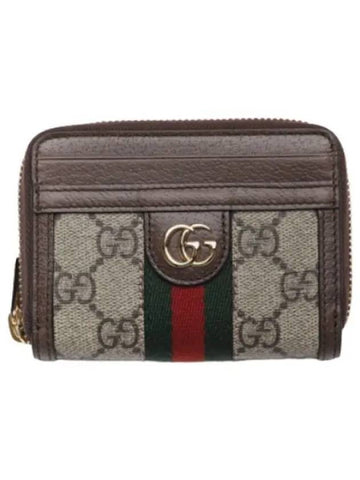 Ophidia GG card case wallet women - GUCCI - BALAAN 1