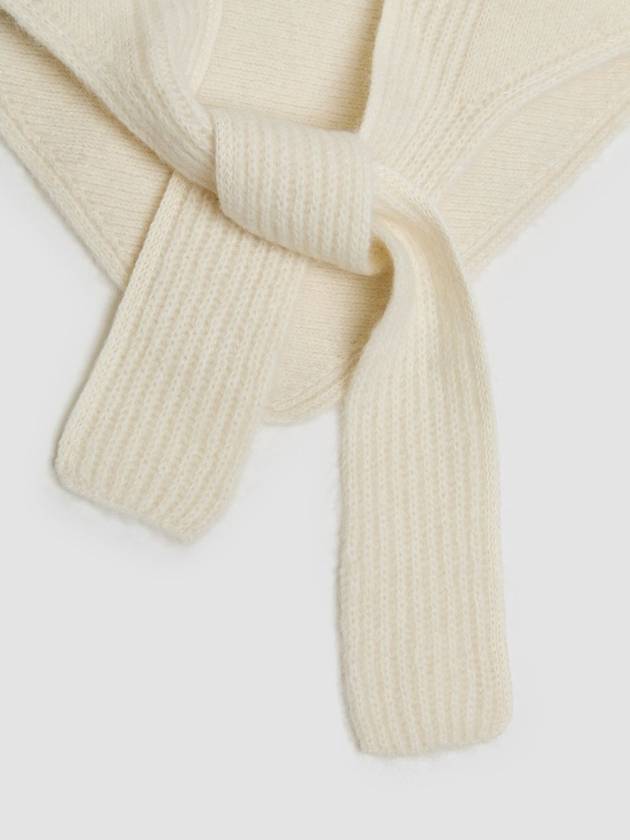 The Gros Grain Muffler Off White - JACQUEMUS - BALAAN 4