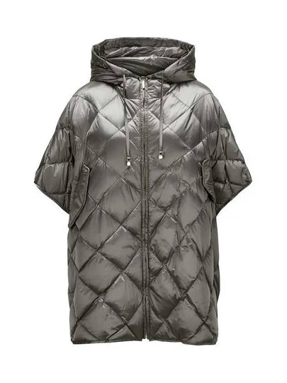 TREMAN Hood Padding Cape Gray 2429736045 089 - MAX MARA - BALAAN 2