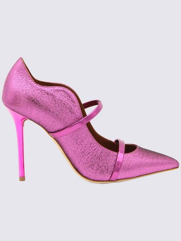 Malone Souliers Violet Leather Maureen Pumps - MALONE SOULIERS - BALAAN 1