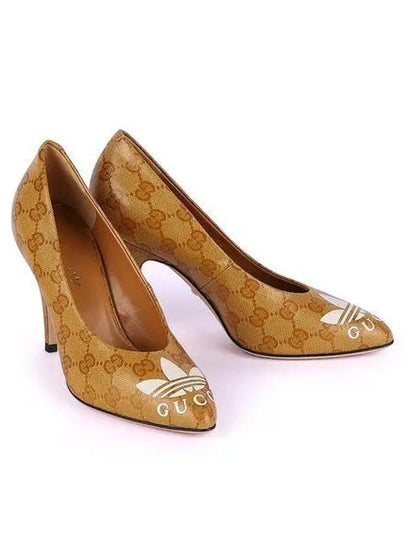 GG Supreme Pumps Heel Yellow - GUCCI - BALAAN 2