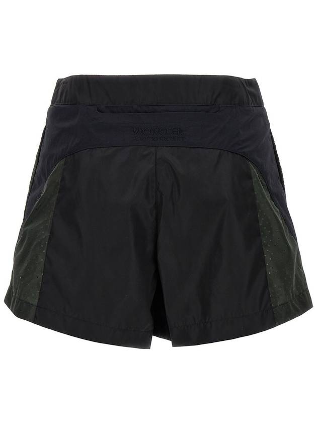 Nylon Shorts Black - MONCLER - BALAAN 3