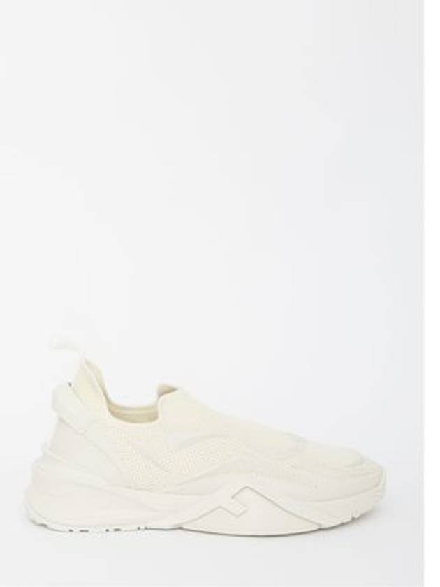 Flow Low Top Sneakers White - FENDI - BALAAN 4