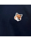 Fox Head Patch Classic Short Sleeve T-Shirt Navy - MAISON KITSUNE - BALAAN 4