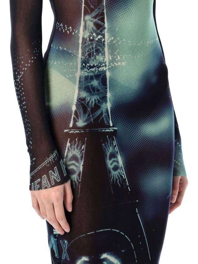 Jean Paul Gaultier Turtle Neck Pigalle Dress - JEAN PAUL GAULTIER - BALAAN 3