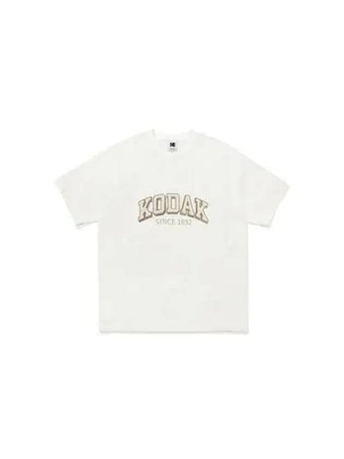 KODAK Apparel Ovik Author Worthing Woven Short Sleeve T Shirt IVORY - KODO - BALAAN 1