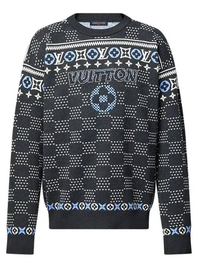 Jacquard wool pullover 1AGJU8 - LOUIS VUITTON - BALAAN 1