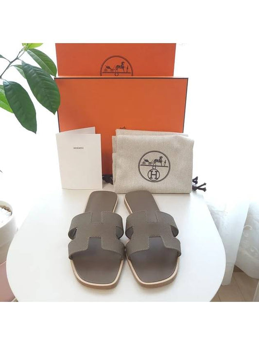 Oran Sandals Slippers EU 36.5 Etope Absong H202272Z - HERMES - BALAAN 1