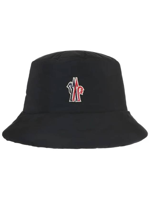 Grenoble Padded Bucket Hat Black - MONCLER - BALAAN 2