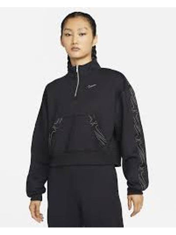 Therma-Fit  All Time Sweatshirt Black - NIKE - BALAAN 1