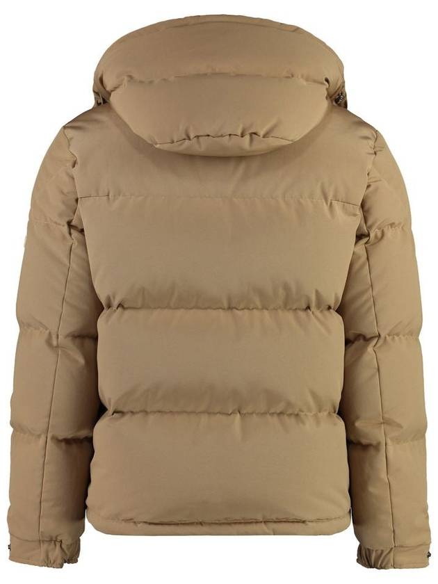 Fornas Hooded Short Down Padding Beige - MONCLER - BALAAN 4