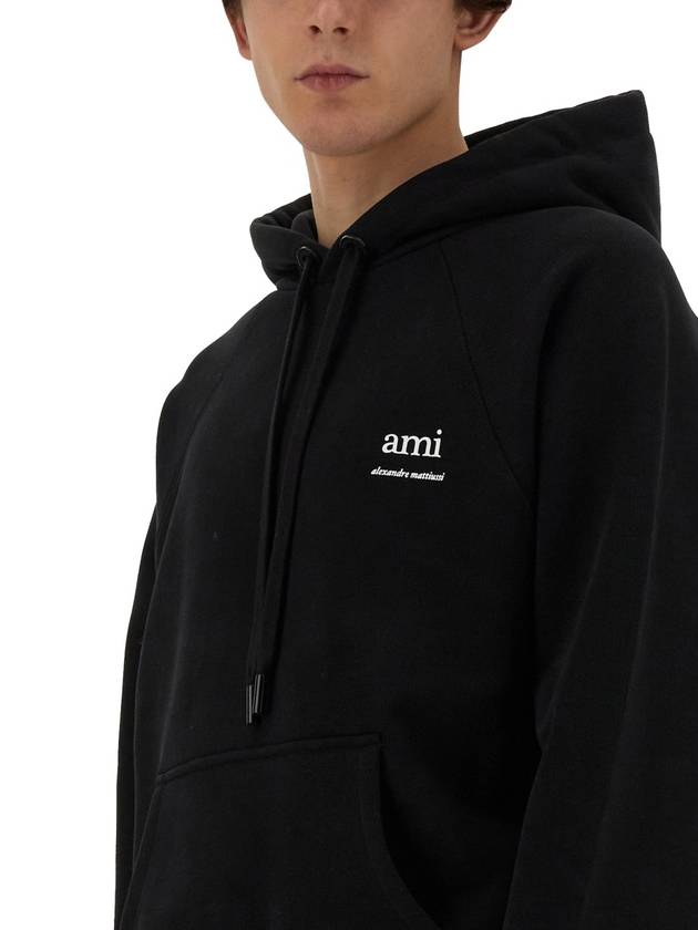 Alexandre Mattiussi Hoodie Black - AMI - BALAAN 9